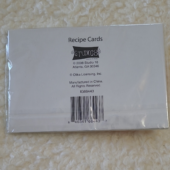 NEW 166 Recipe Cards Multicolor Cupcakes mushrooms strawberries 6 Packs Colorful - Picture 5 of 9